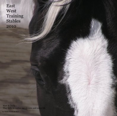 East West Training Stables 2010 book cover