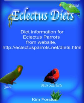 Eclectus Diets book cover