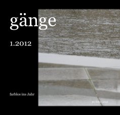 gänge 1.2012 book cover