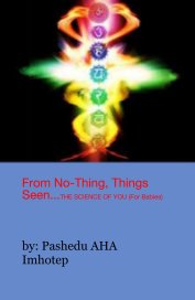From No-Thing, Things Seen...THE SCIENCE OF YOU (For Babies) book cover