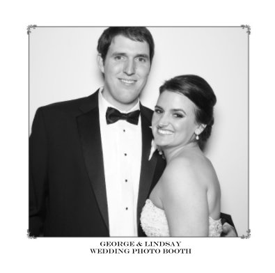 George & Lindsay Wedding photo booth book cover