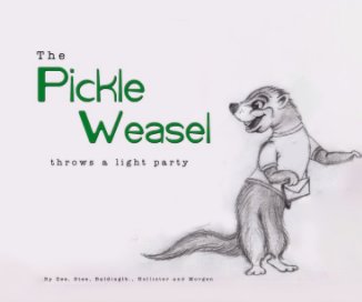 The Pickle Weasel throws a light party book cover