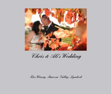 Chris & Ali'sWedding book cover