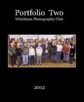 Portfolio Two Whickham Photographic Club book cover