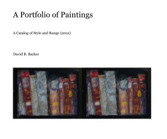 A Portfolio of Paintings book cover