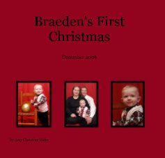 Braeden's First Christmas book cover