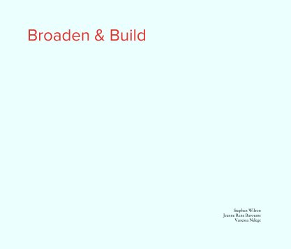 Broaden & Build book cover
