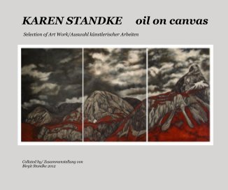 KAREN STANDKE oil on canvas book cover