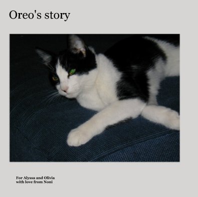 Oreo's story book cover