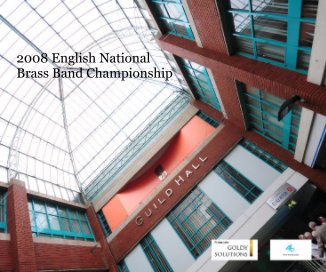 2008 English National Brass Band Championship book cover