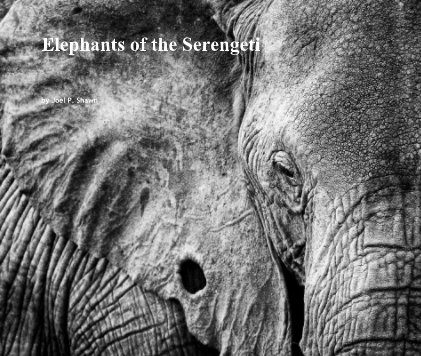 Elephants of the Serengeti book cover