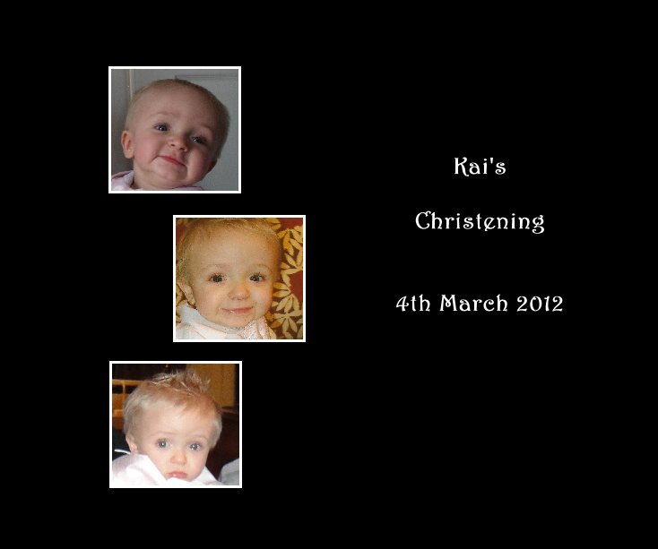 View Kai's Christening
4th March 2012 by gambia