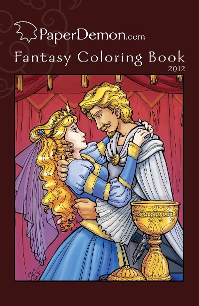 View PaperDemon.com Fantasy Coloring Book 2012 by BogusRed