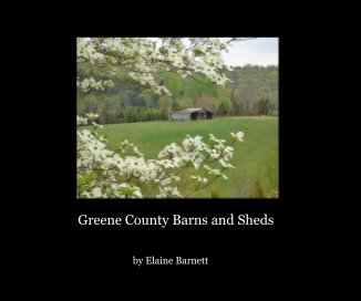 Greene County Barns and Sheds book cover