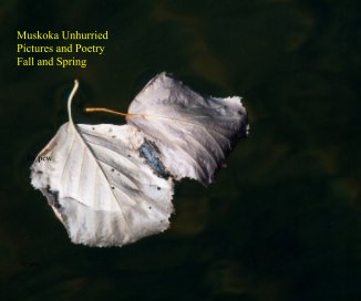 Muskoka Unhurried Pictures and Poetry Fall and Spring book cover