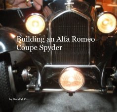 Building an Alfa Romeo Coupe Spyder book cover