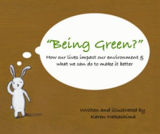"Being Green?" book cover