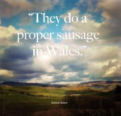 “They do a proper sausage in Wales.” book cover