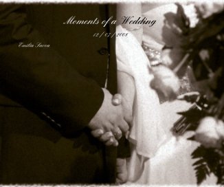 Moments of a Wedding book cover
