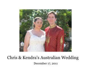 Chris & Kendra's Australian Wedding book cover