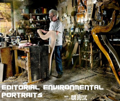 Editorial Environmental Portraits book cover
