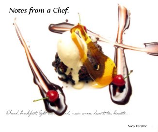Notes from a Chef. book cover