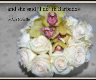 and she said "I do" in Barbados book cover