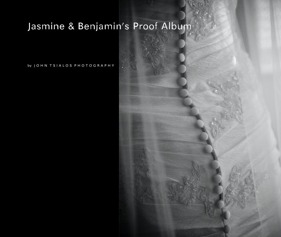 Bekijk Jasmine & Benjamin's Proof Album op J O H N T S I A L O S P H O T O G R A P H Y