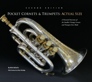 Pocket Cornets & Trumpets: Actual Size book cover