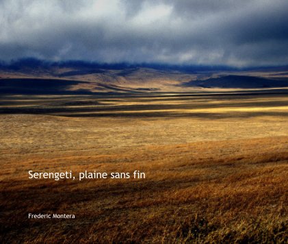 Serengeti, plaine sans fin book cover