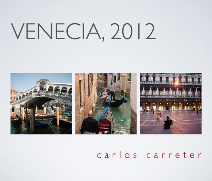 View Venecia 2012 by Carlos Carreter