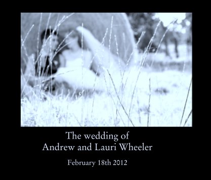 The wedding of
         Andrew and Lauri Wheeler book cover