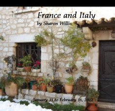 France and Italy by Sharon Willis book cover