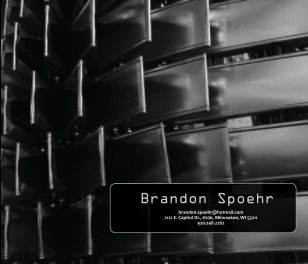 Brandon Spoehr Portfolio book cover