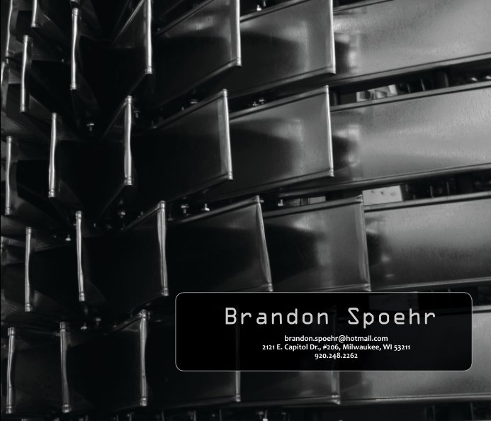 View Brandon Spoehr Portfolio by Brandon Spoehr