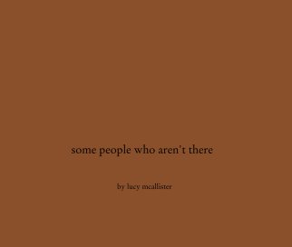 some people who aren't there book cover