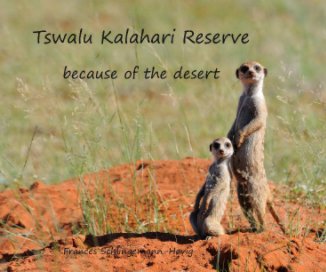 Tswalu Kalahari Reserve book cover