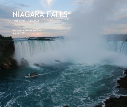 NIAGARA FALLS ONTARIO, CANADA book cover