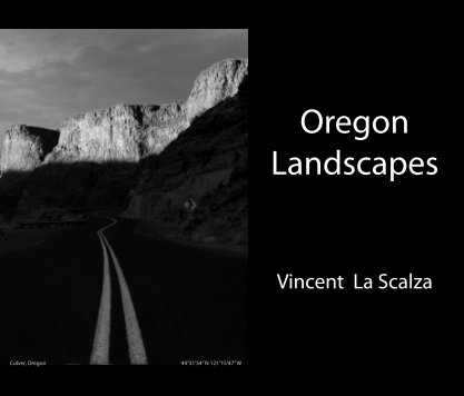 Oregon Landscapes book cover