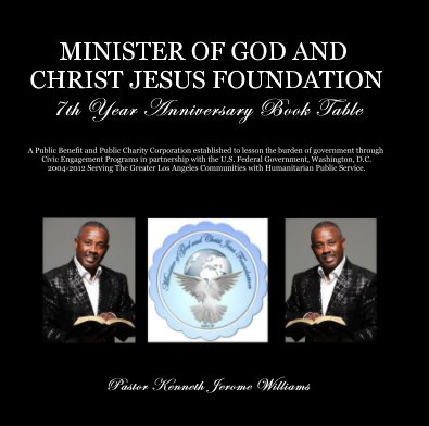 Minister of God and Christ Jesus Foundation 7th Presidential Edition book cover