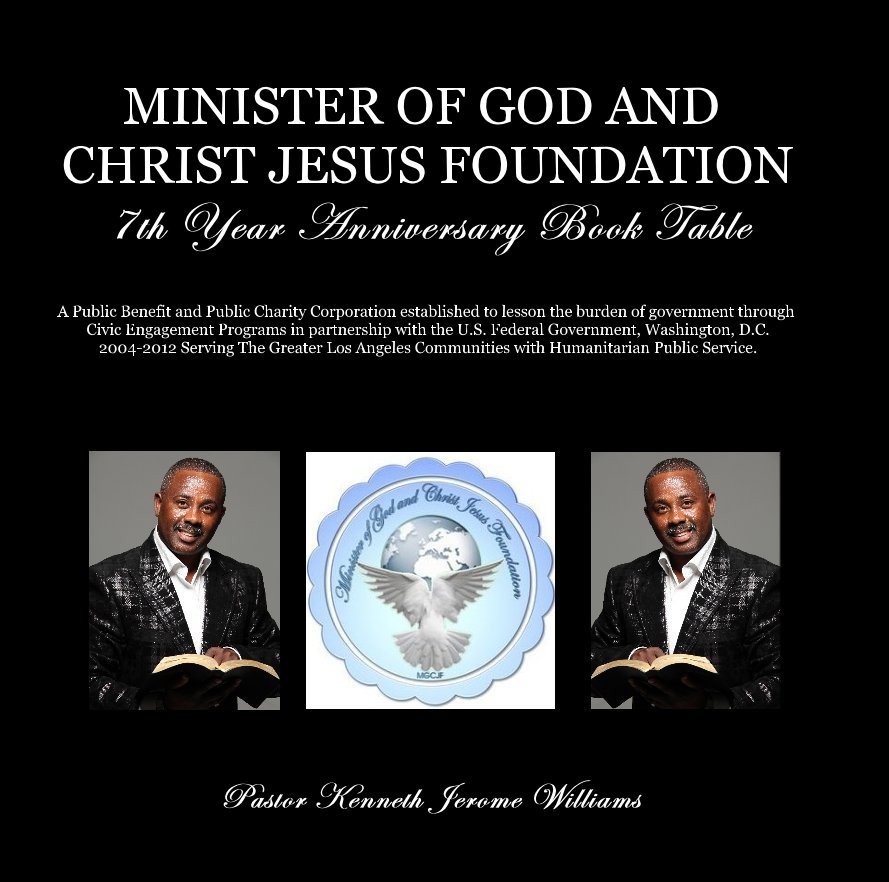 Ver Minister of God and Christ Jesus Foundation 7th Presidential Edition por Kenneth Williams