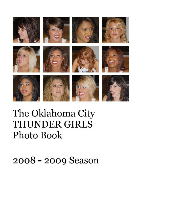 View The Oklahoma City THUNDER GIRLS Photo Book by Gary G Kinard, MyPictureman