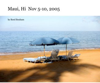 Maui, Hi  Nov 5-10, 2005 book cover