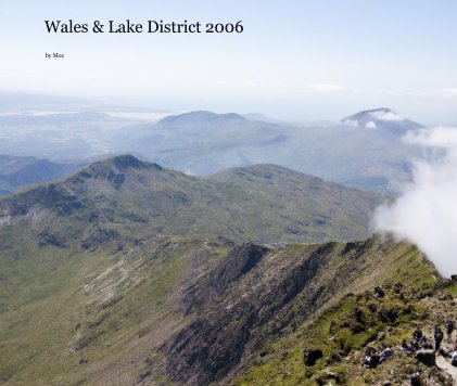 Wales & Lake District 2006 book cover