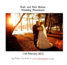 Ruth and Rich Bolton Wedding Photobook book cover