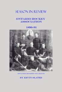 Season In Review Ontario Hockey Association 1890-91 book cover
