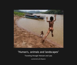 "Human's, animals and landscapes" book cover