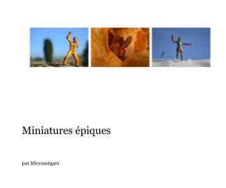 Miniatures épiques book cover
