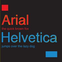Arial Helvetica book cover