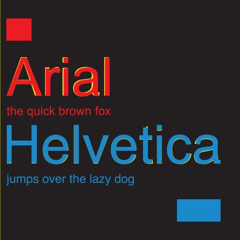 View Arial Helvetica by Curtis J Labow